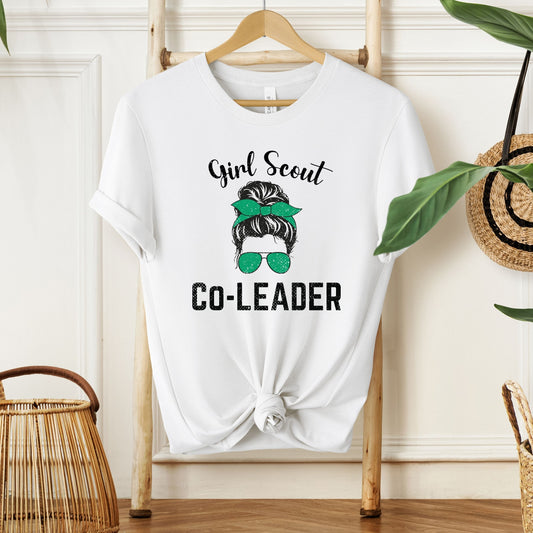 Distressed Girl Scout Co Leader Adult/Youth Tee