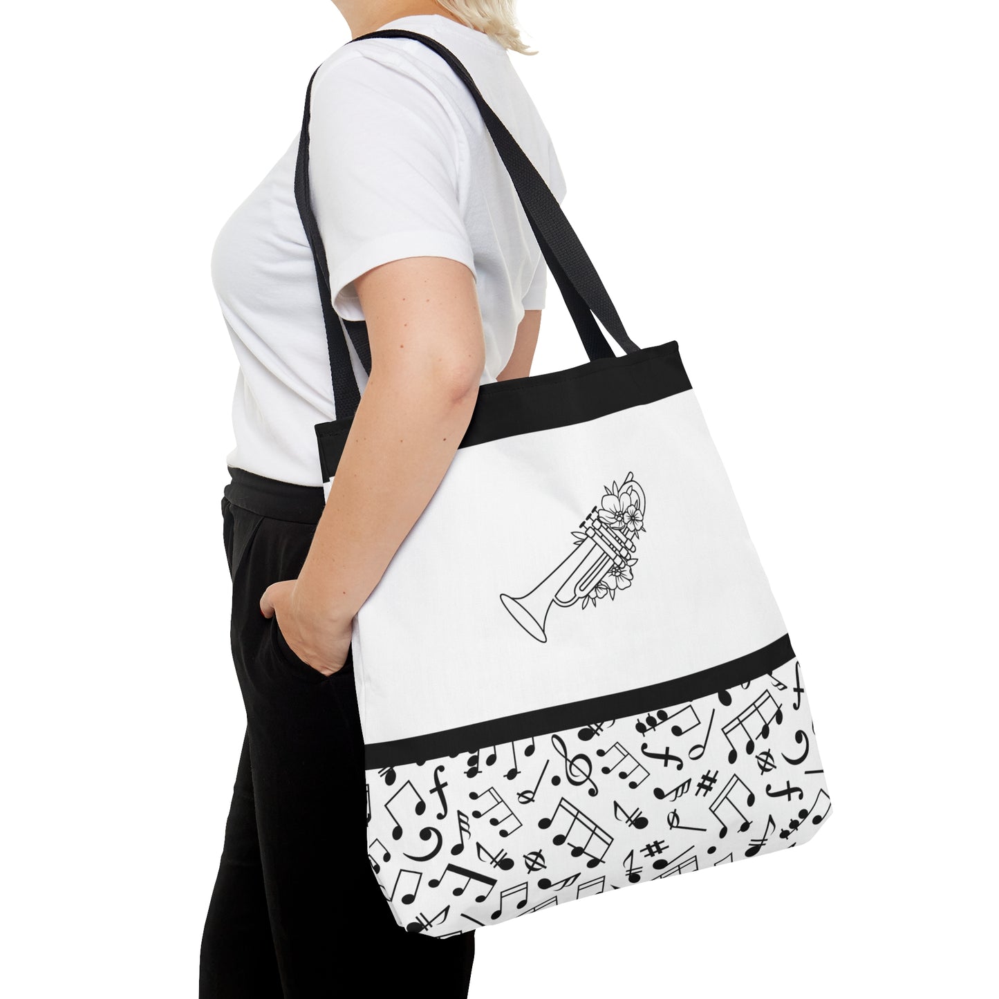 Trumpet Music Tote Bag