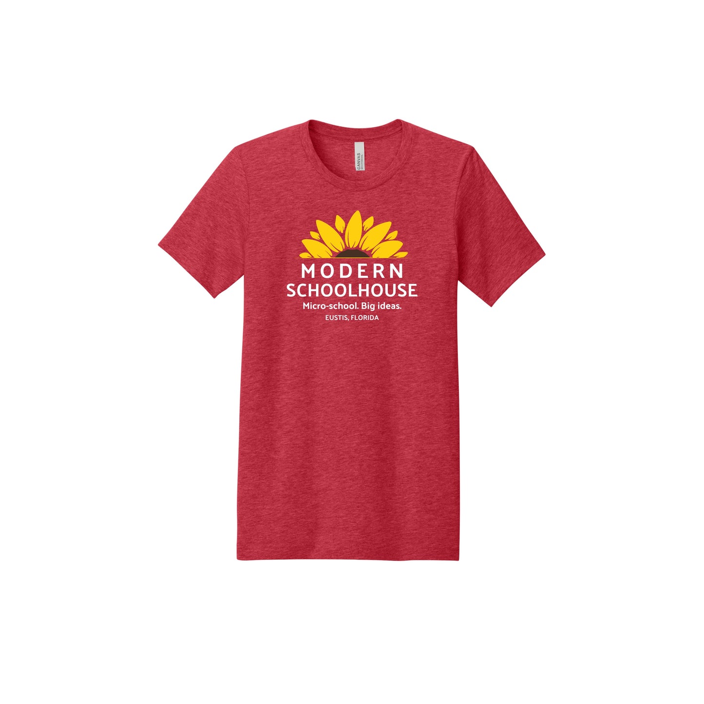 Modern Schoolhouse One Sided Adult Tee