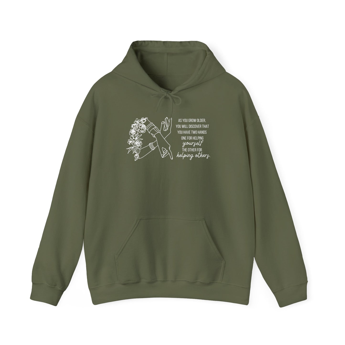 You Matter Hands Unisex Hooded Sweatshirt