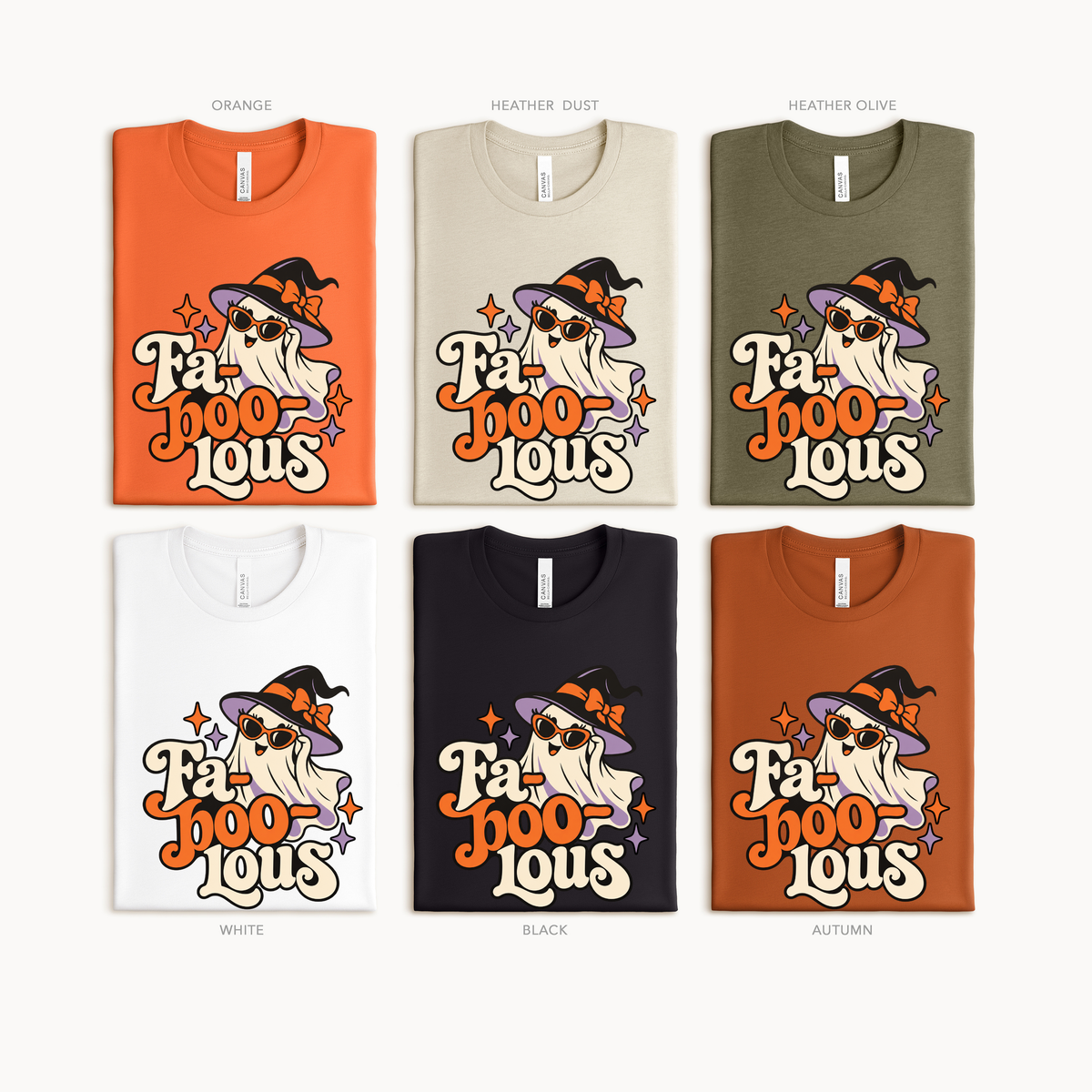 Halloween Fab-Boo-lous Adult/Youth Light Weight Shirt