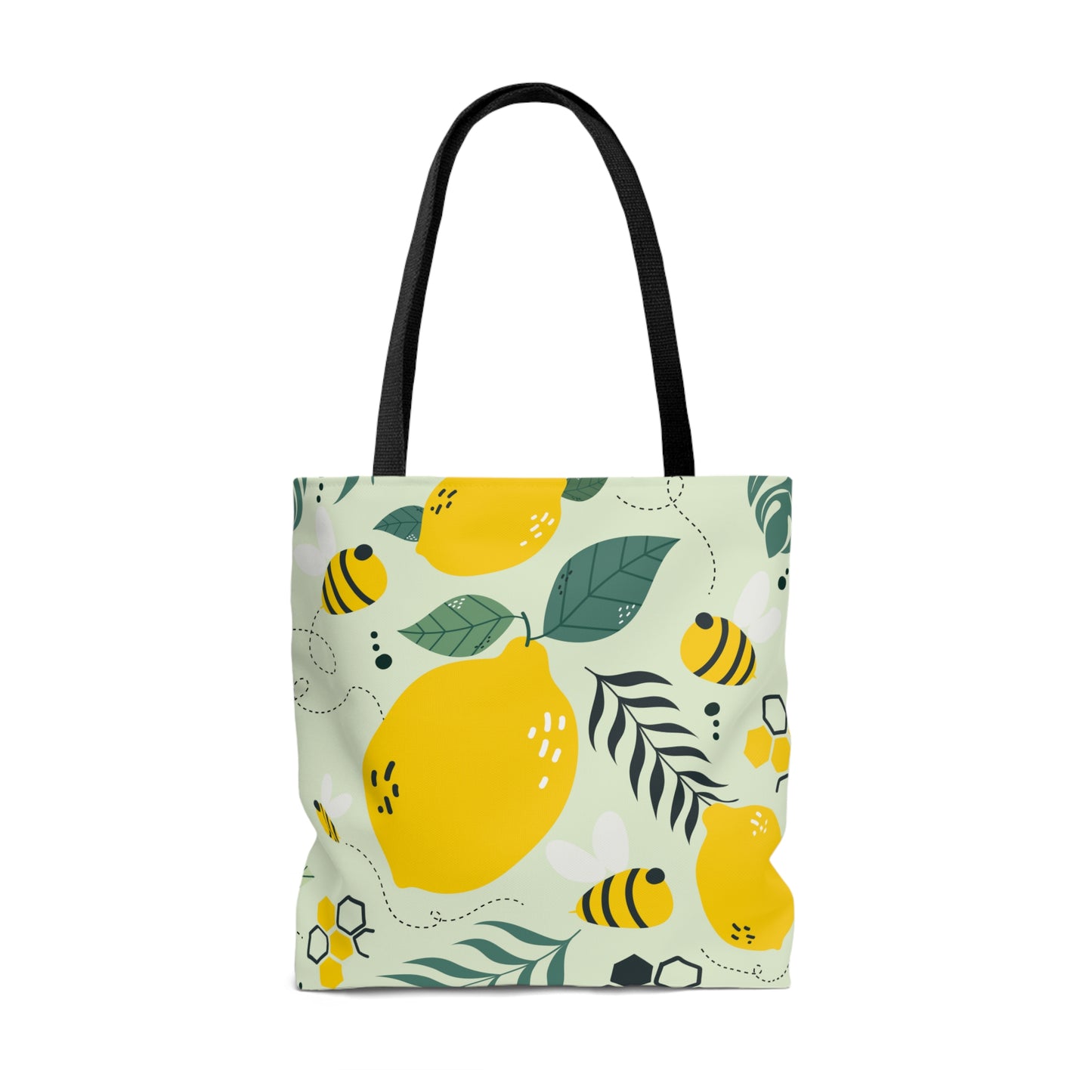 LDS Christian Scripture Church Tote Bag Bees Floral