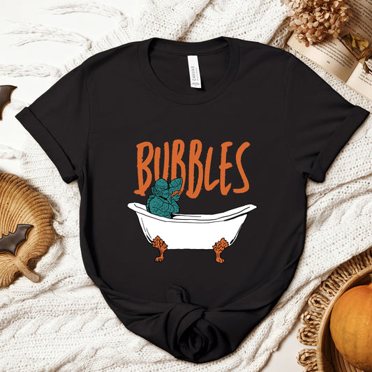 Halloween Monster Bubble Bath Adult/Youth Light Weight Shirt