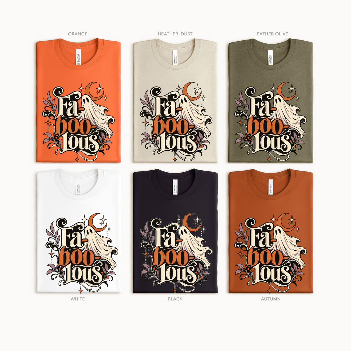 Halloween Fab-Boo-lous Boho Adult/Youth Light Weight Shirt
