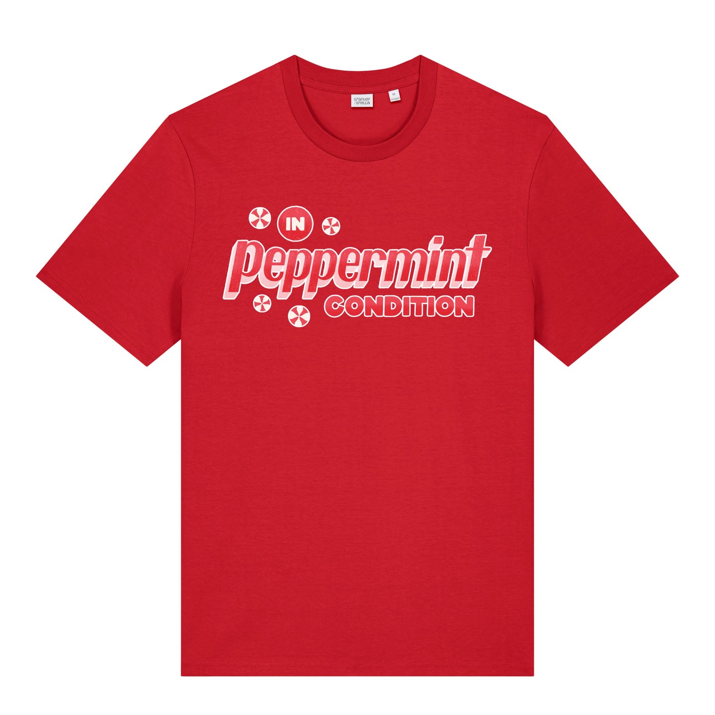 Christmas Unisex In Peppermint Condition Midweight Tee