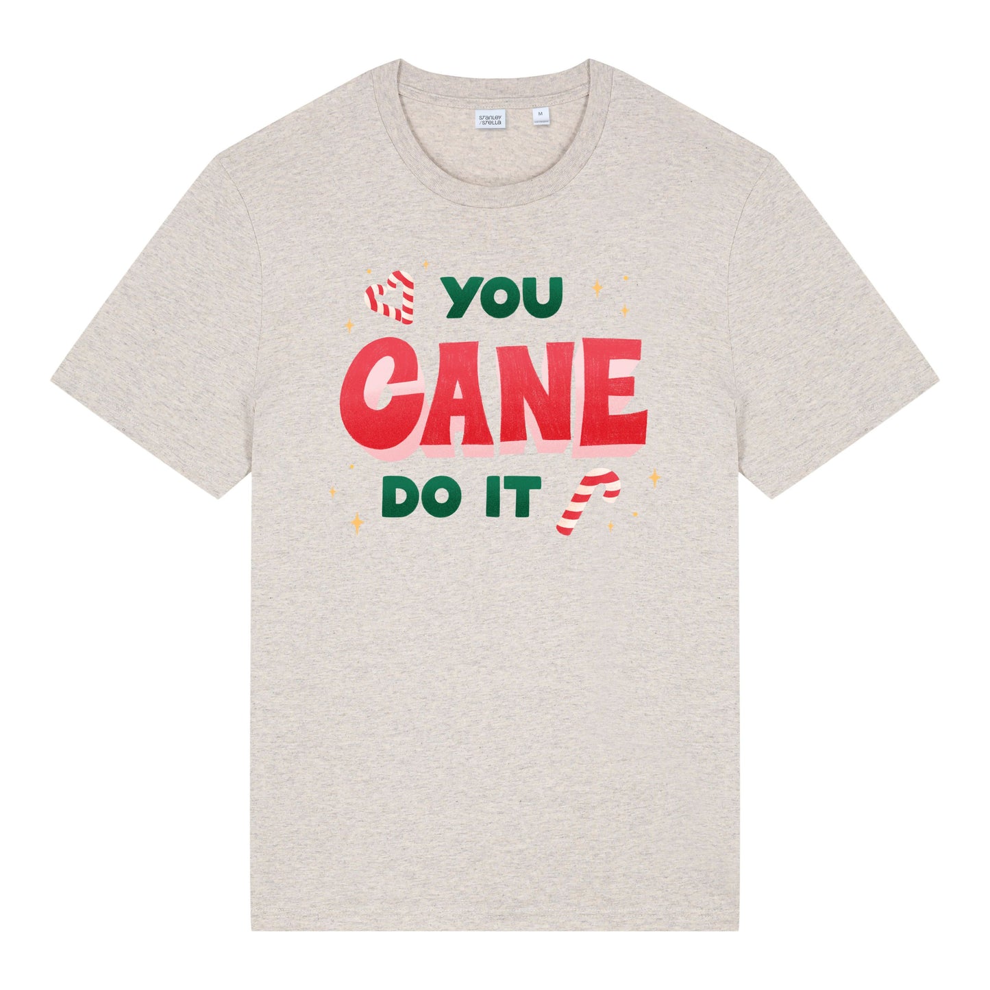 Christmas Unisex You Cane Do It Midweight  Tee
