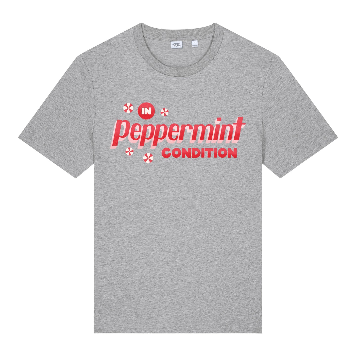 Christmas Unisex In Peppermint Condition Midweight Tee