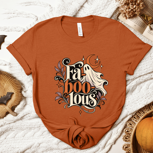 Halloween Fab-Boo-lous Boho Adult/Youth Light Weight Shirt