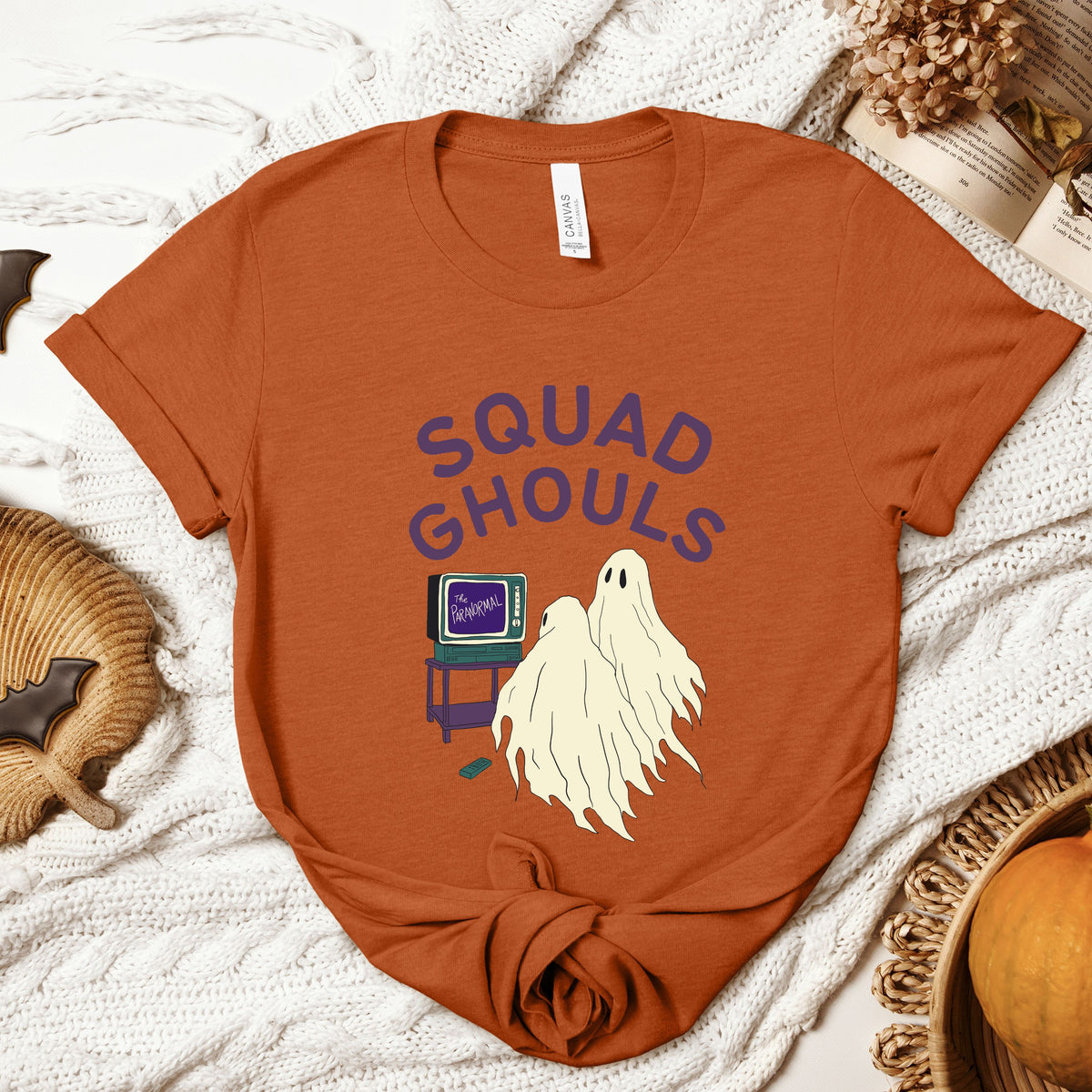 Halloween Squad Ghouls Adult/Youth Light Weight Shirt