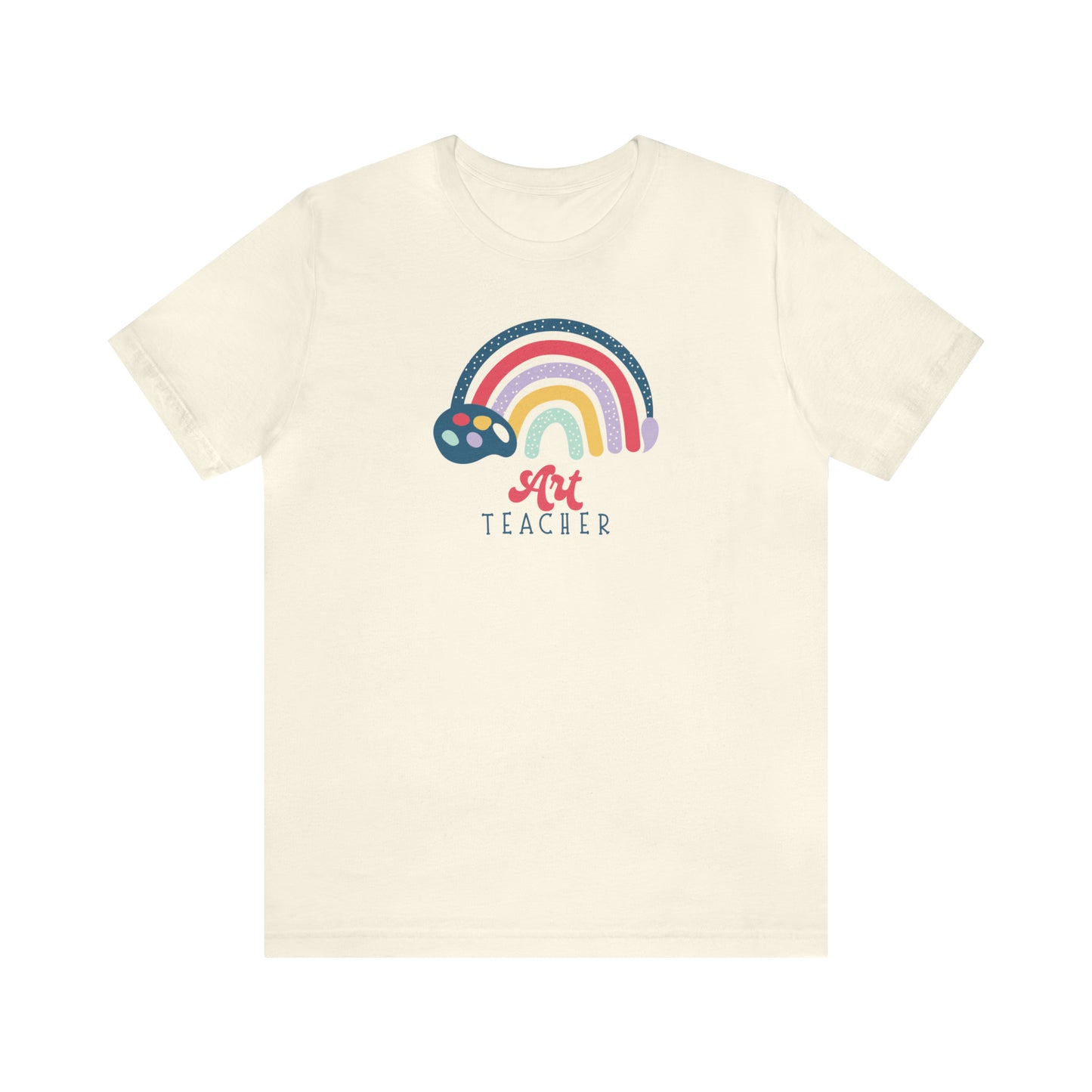 Art Teacher Rainbow Tee