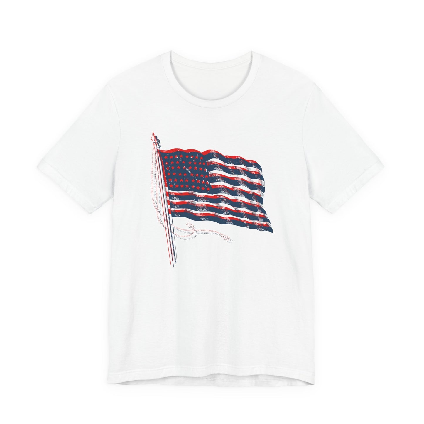 Patriotic American Flag T-Shirt