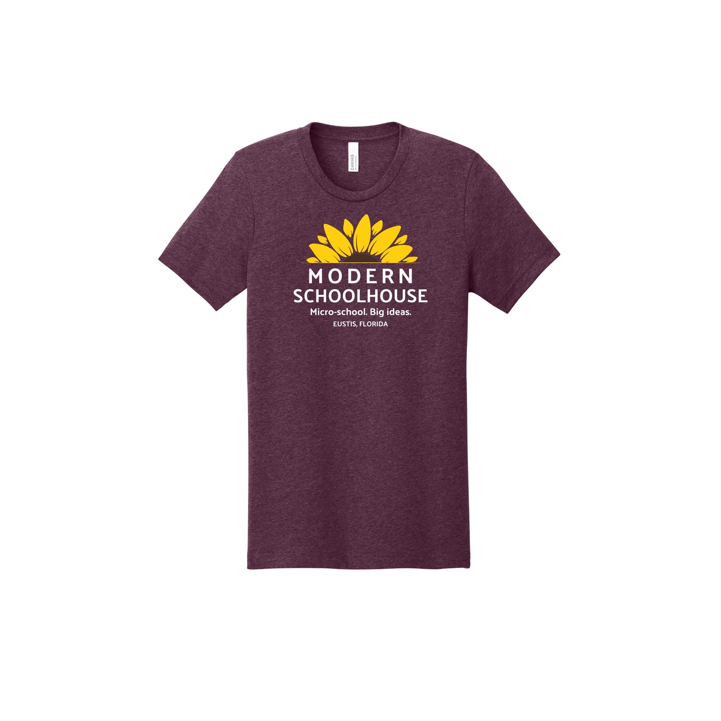 Modern Schoolhouse One Sided Adult Tee