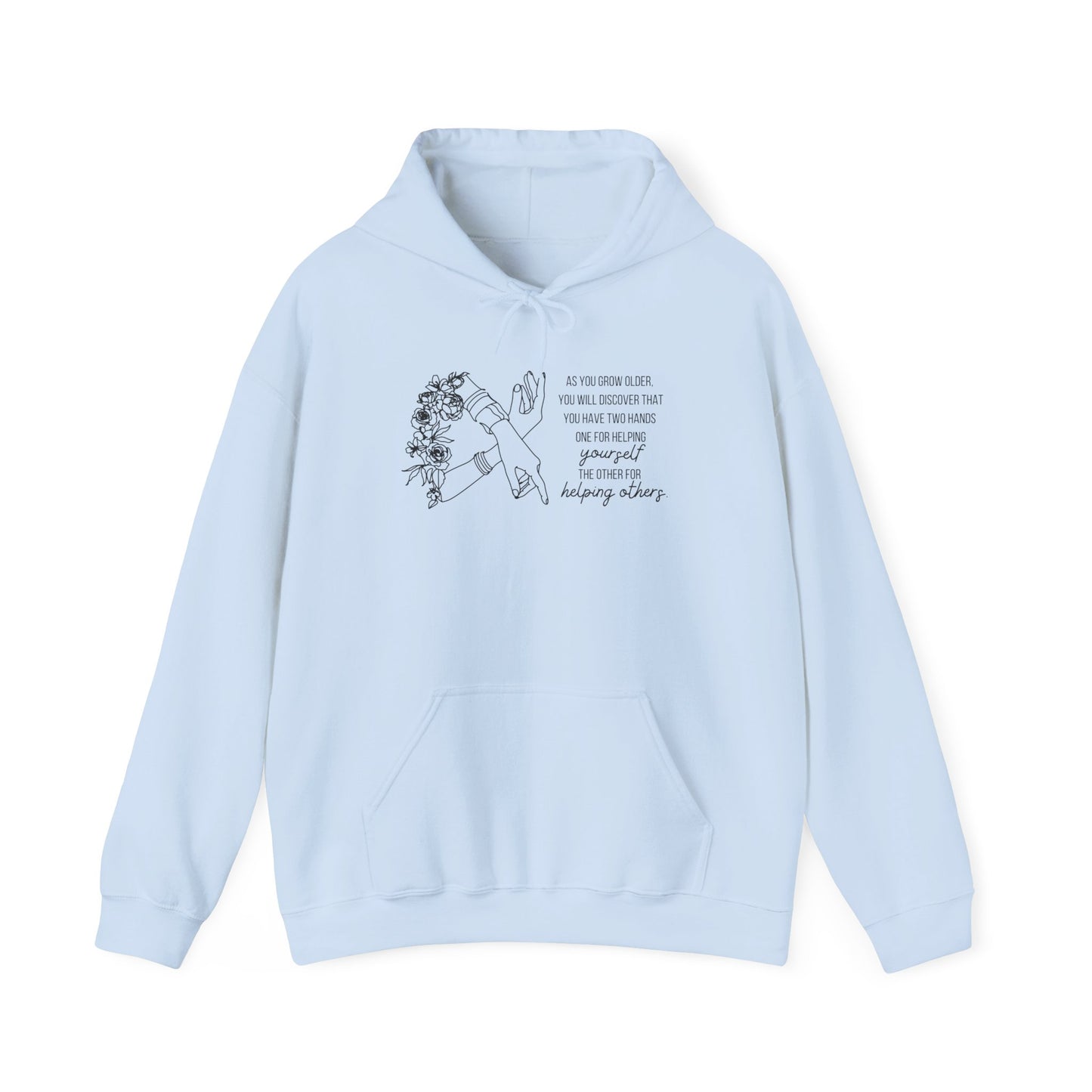 You Matter Hands Unisex Hooded Sweatshirt