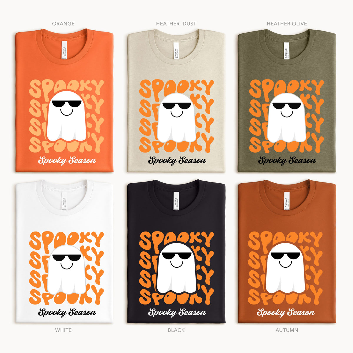 Halloween Spooky Season Adult/Youth Light Weight Shirt