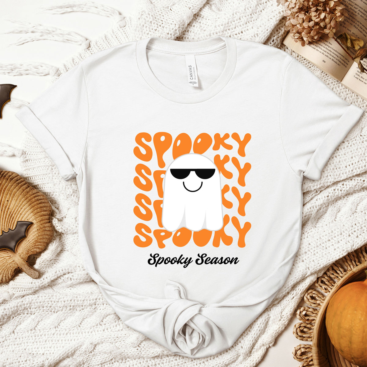 Halloween Spooky Season Adult/Youth Light Weight Shirt