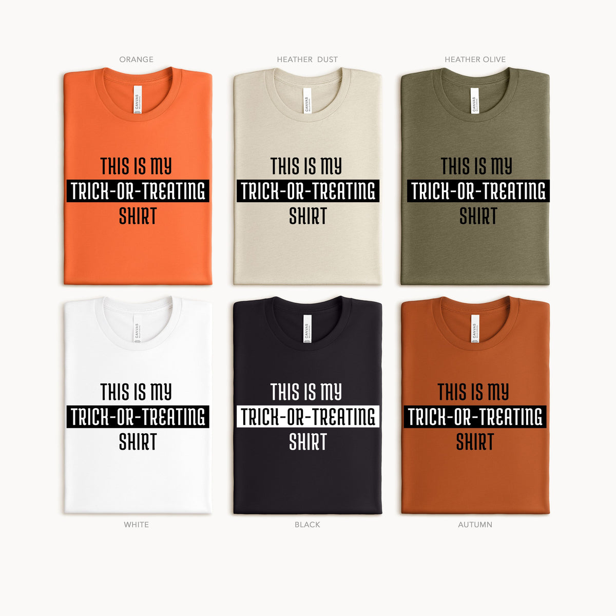 Halloween This is my Trick or Treating Shirt Adult/Youth Light Weight Shirt