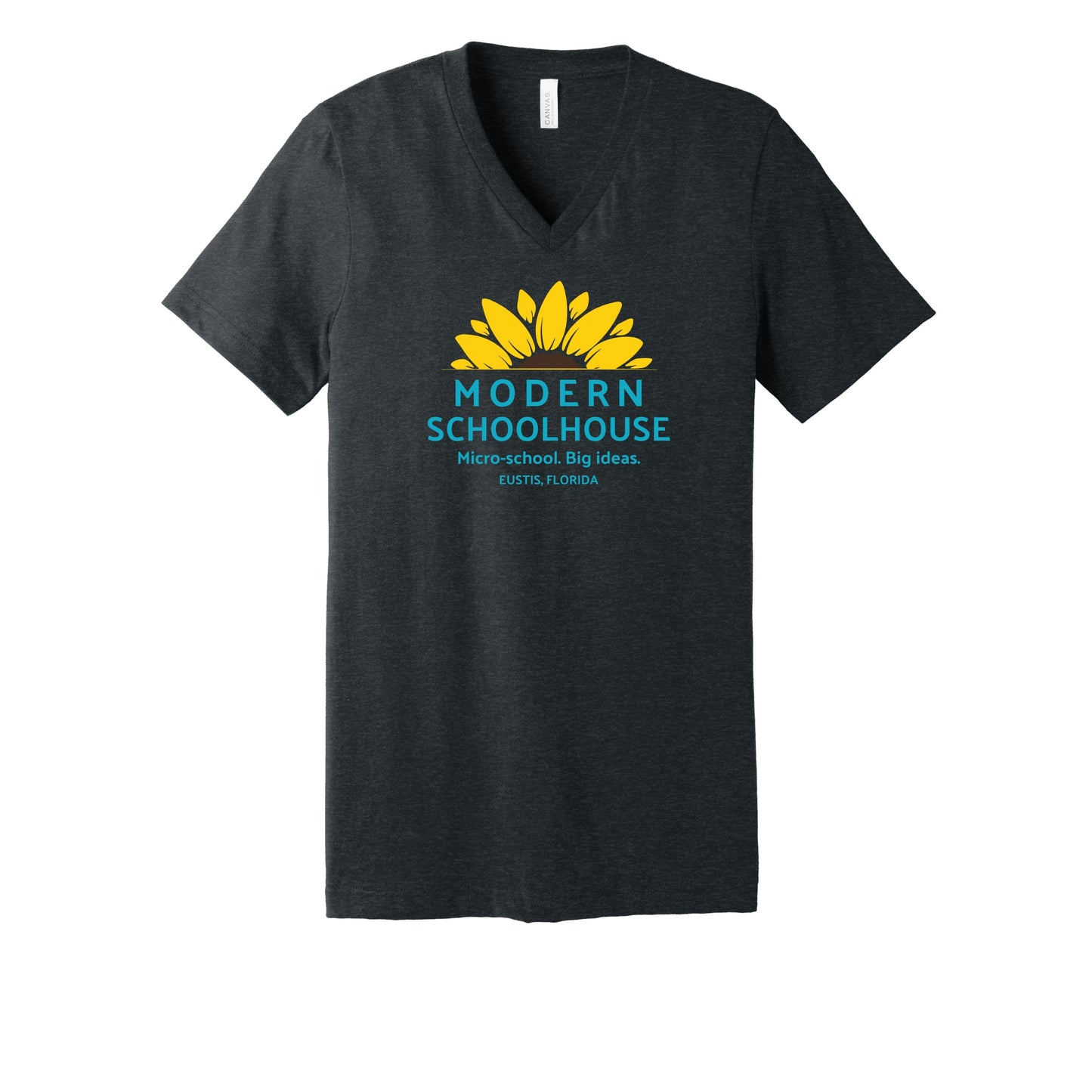 Modern Schoolhouse Adult V-Neck Tee