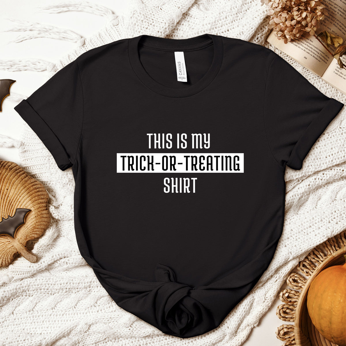 Halloween This is my Trick or Treating Shirt Adult/Youth Light Weight Shirt
