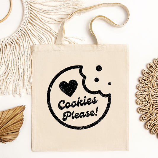 Distressed Girl Scout Cookies Please Eco Blend Canvas Tote Bag