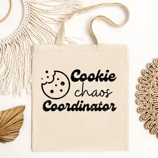 Distressed Girl Scout Cookie Chaos Coordinator Eco Blend Canvas Tote Bag