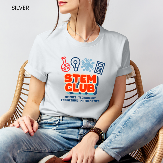 STEM Club Symbols Customizable Adult and Youth Tee