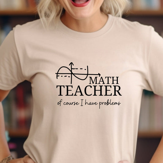 Math Teacher  Tee