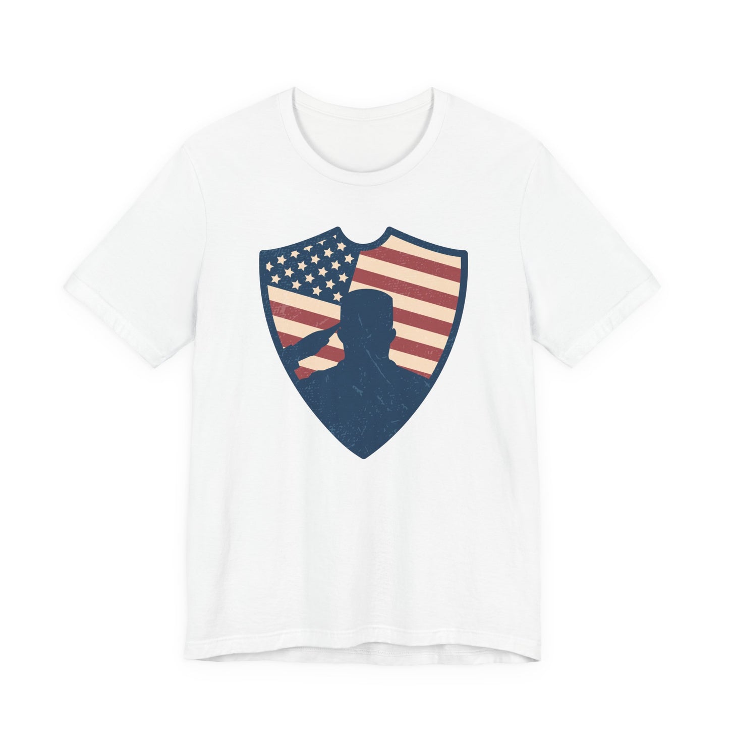 Veteran Patriotic Flag T-Shirt — Proud Military Tribute Tee