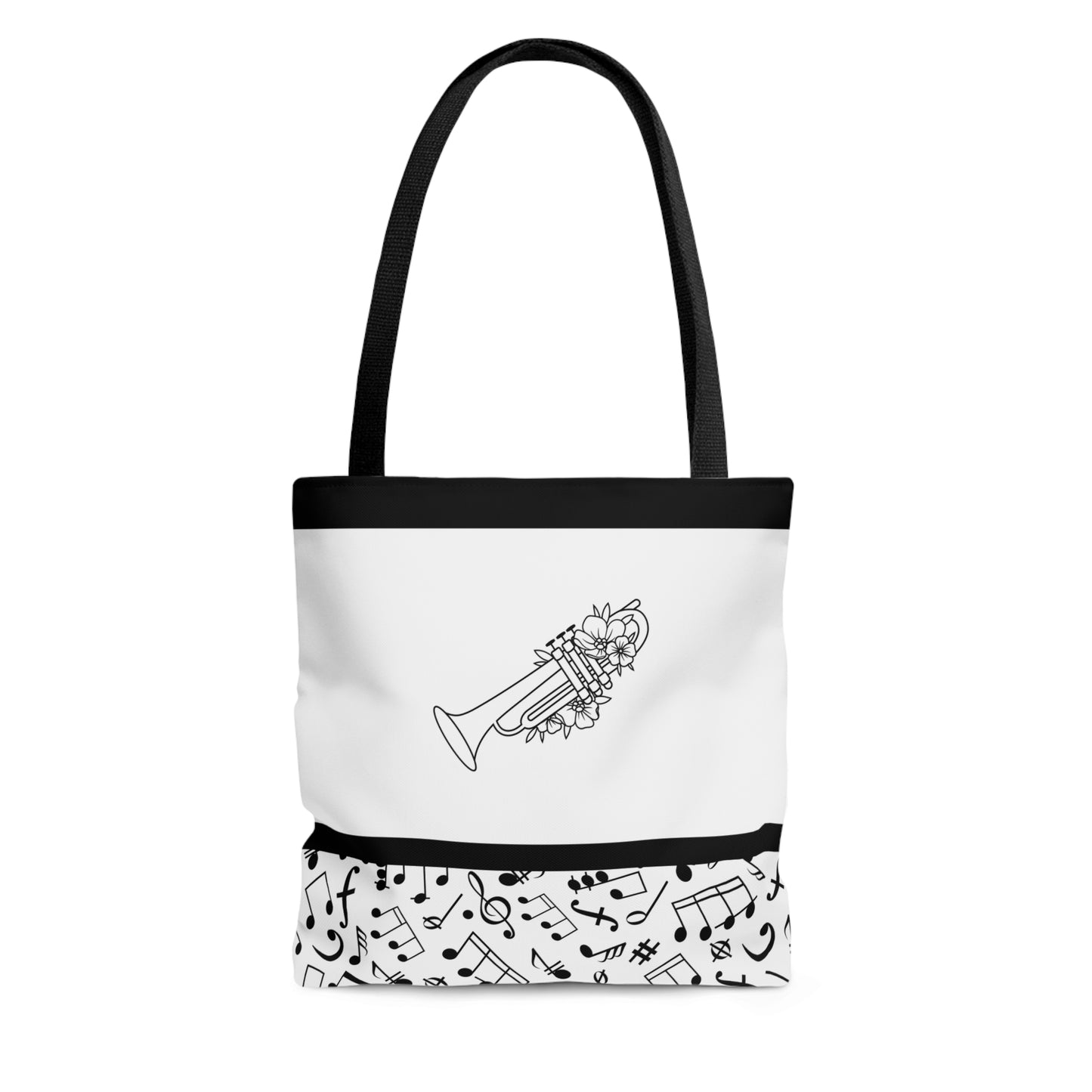 Trumpet Music Tote Bag