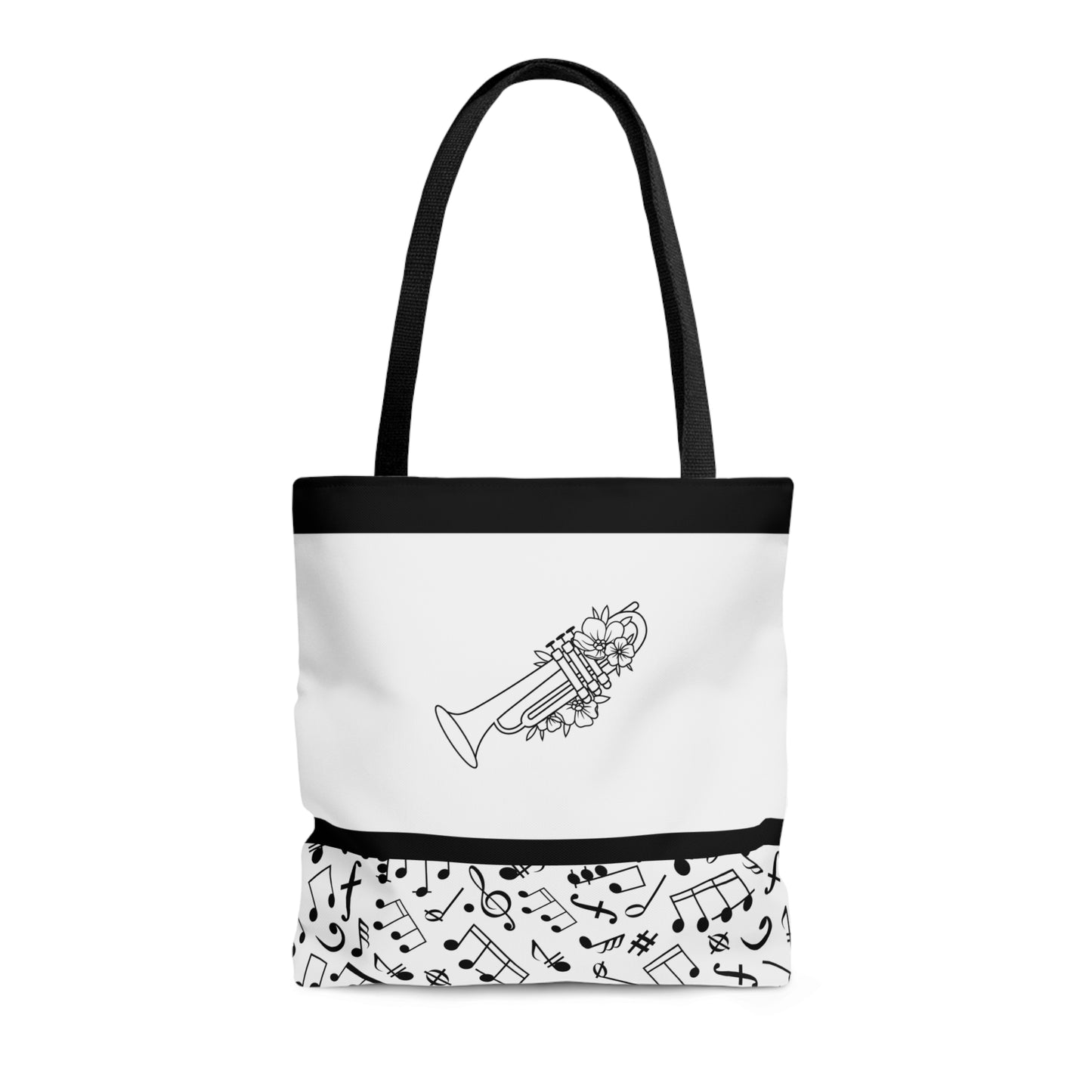 Trumpet Music Tote Bag