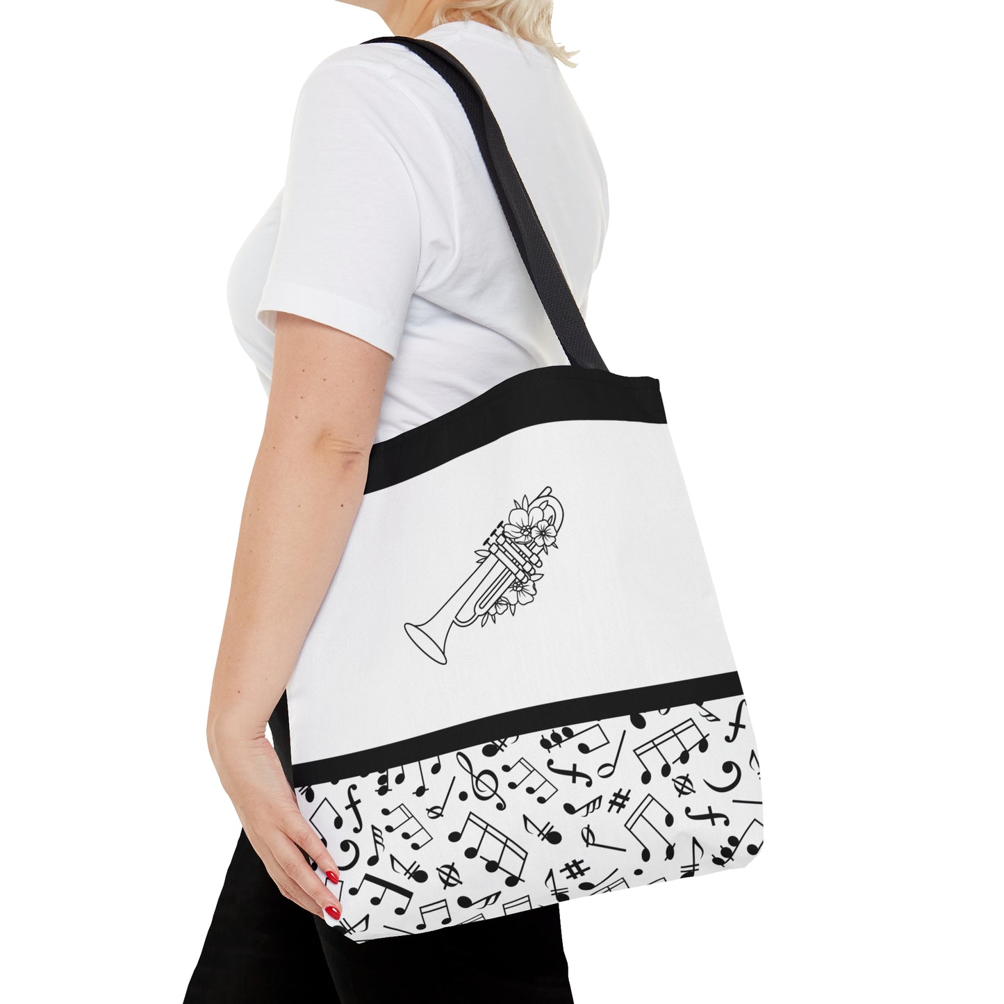 Trumpet Music Tote Bag