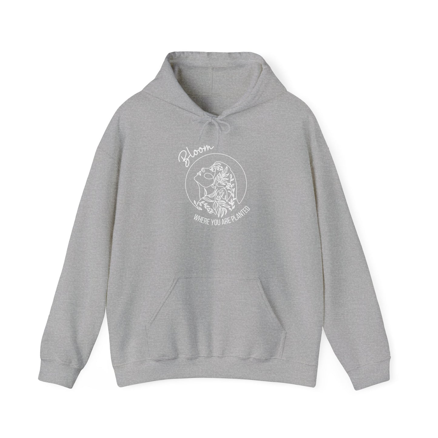 You Matter Bloom Where You Are Planted Unisex Hooded Sweatshirt