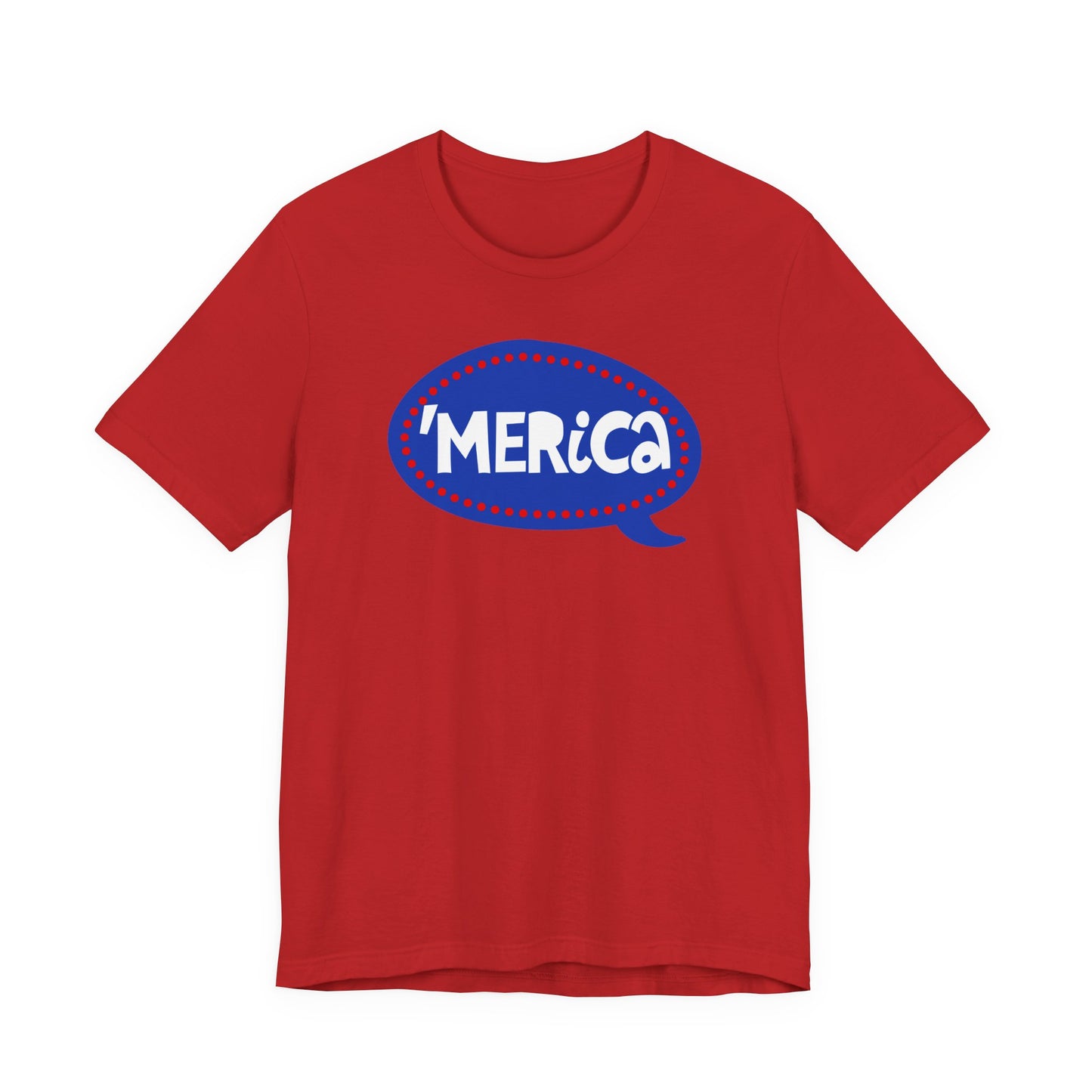 'merica Patriotic Tee — American Flag Graphic Shirt