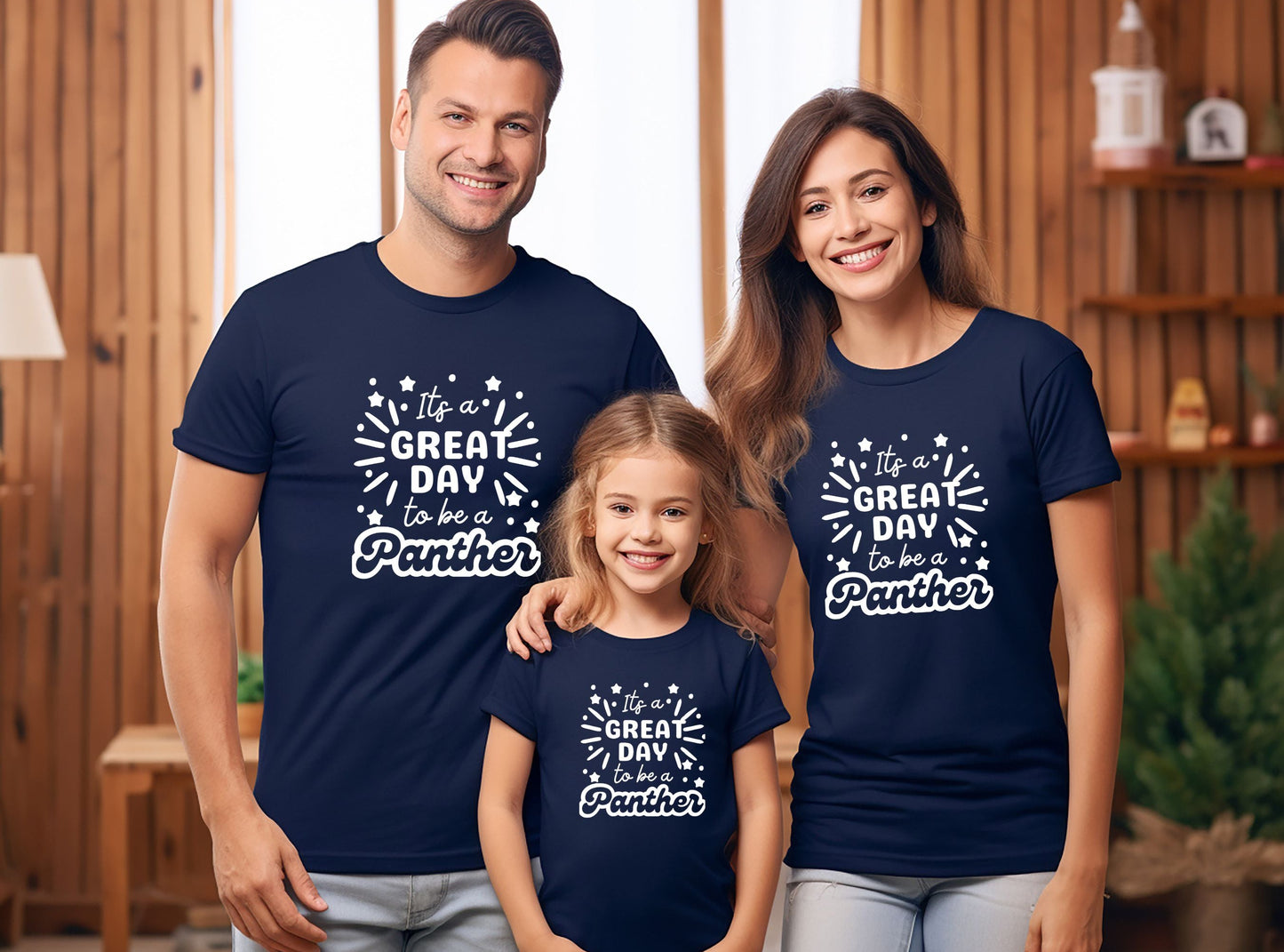 Panther Team School Pride It's a Great Day Adult/Youth Tee
