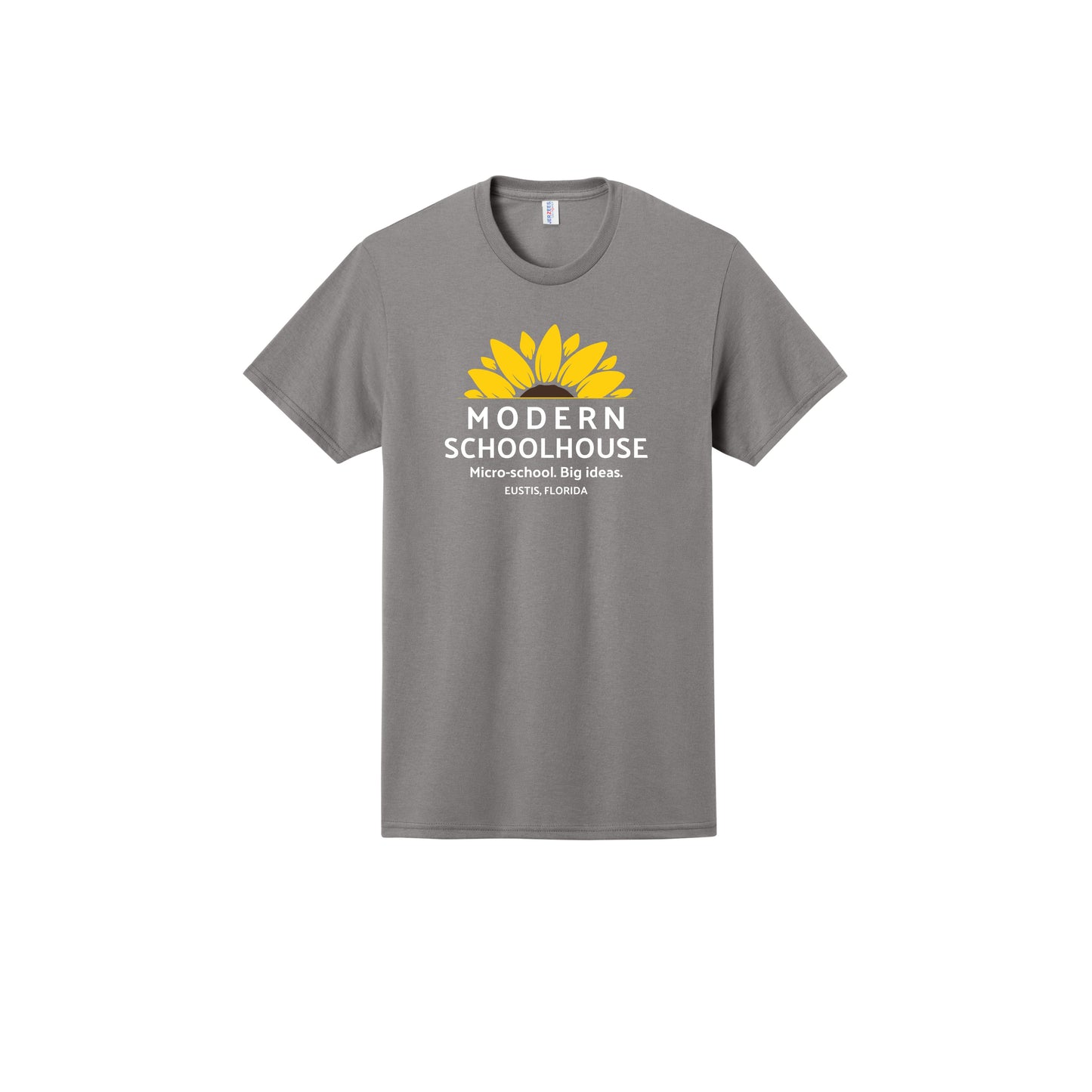 Modern Schoolhouse One Sided Adult Tee 2