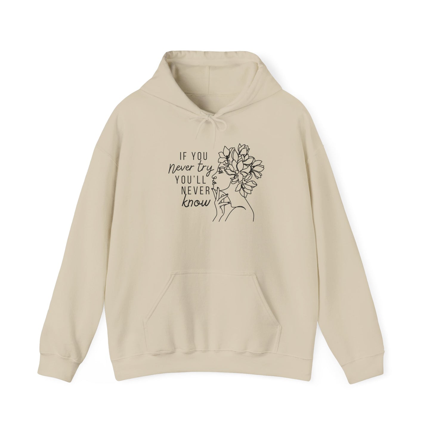 You Matter Try Unisex Hooded Sweatshirt