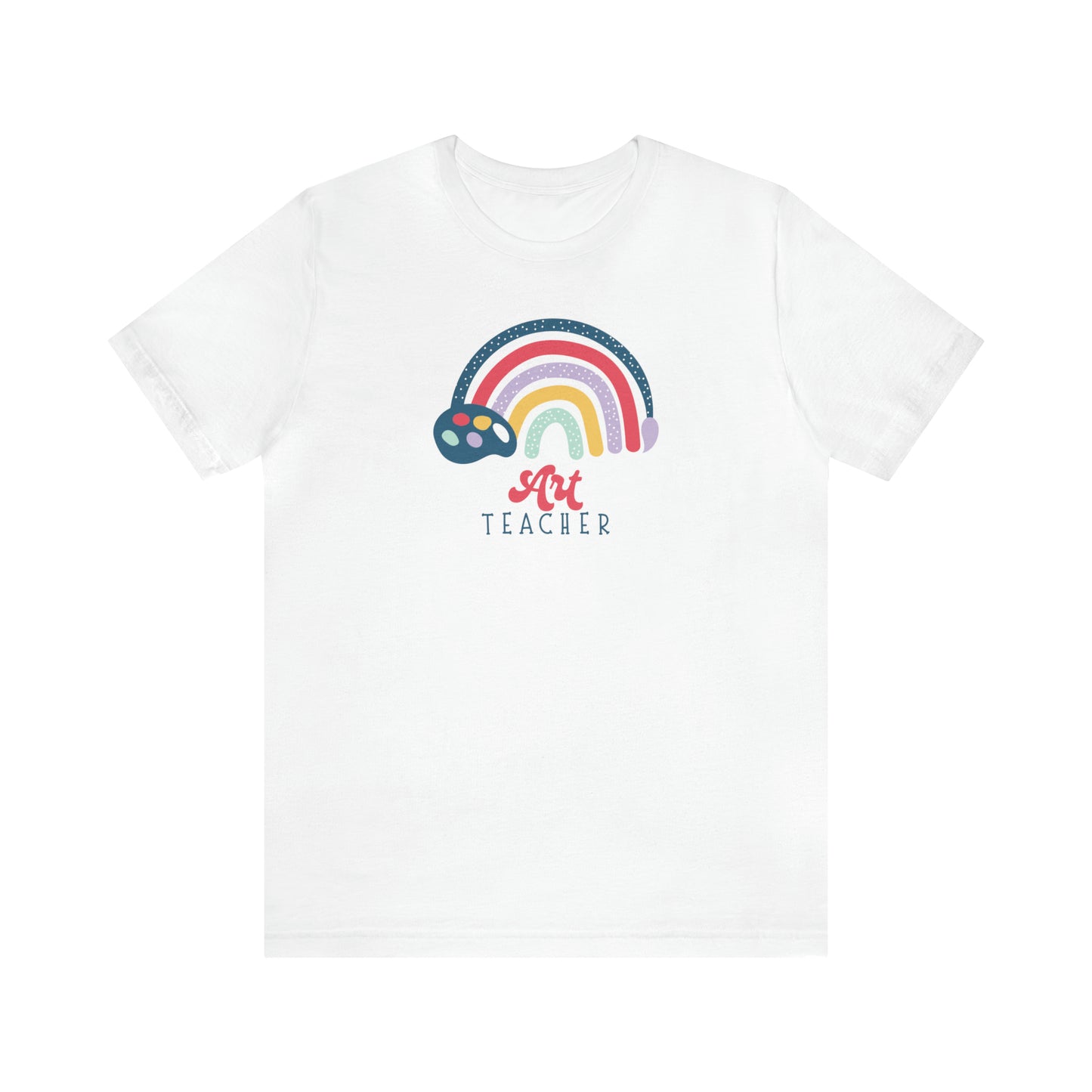 Art Teacher Rainbow Tee