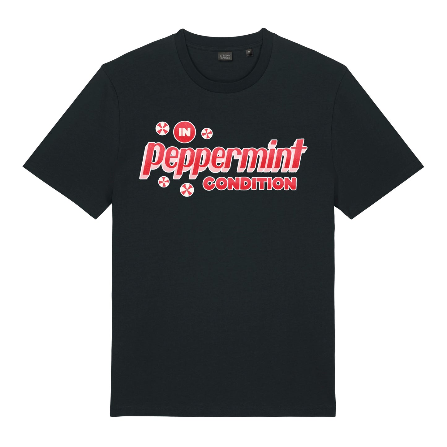 Christmas Unisex In Peppermint Condition Midweight Tee