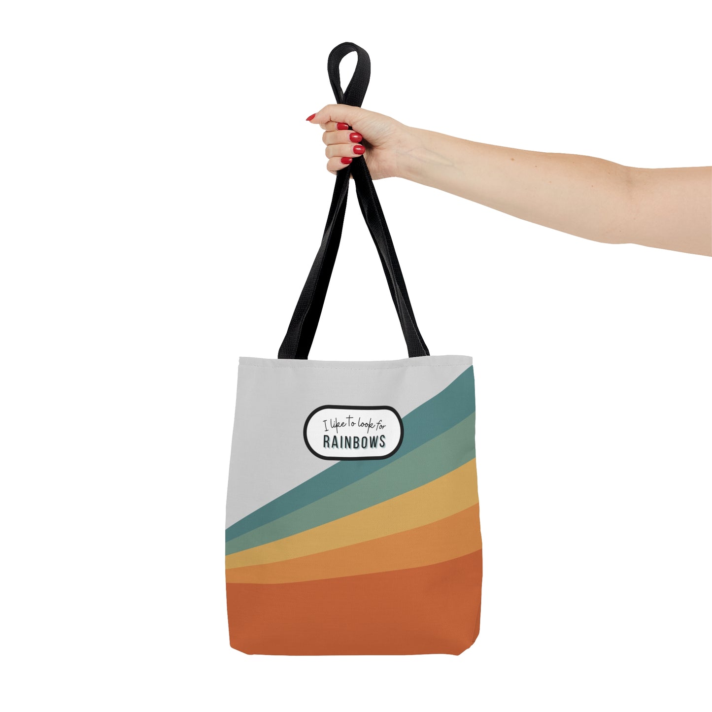 LDS Christian Scripture Church Baptism Kids Tote Bag Rainbow Unisex