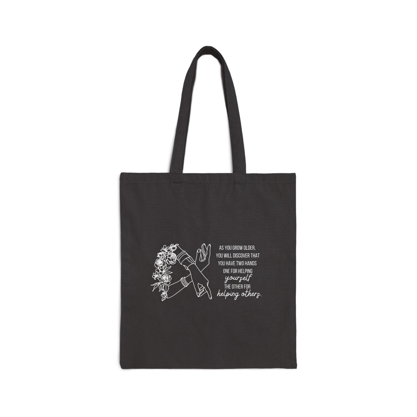 You Matter Hands Cotton Canvas Tote Bag