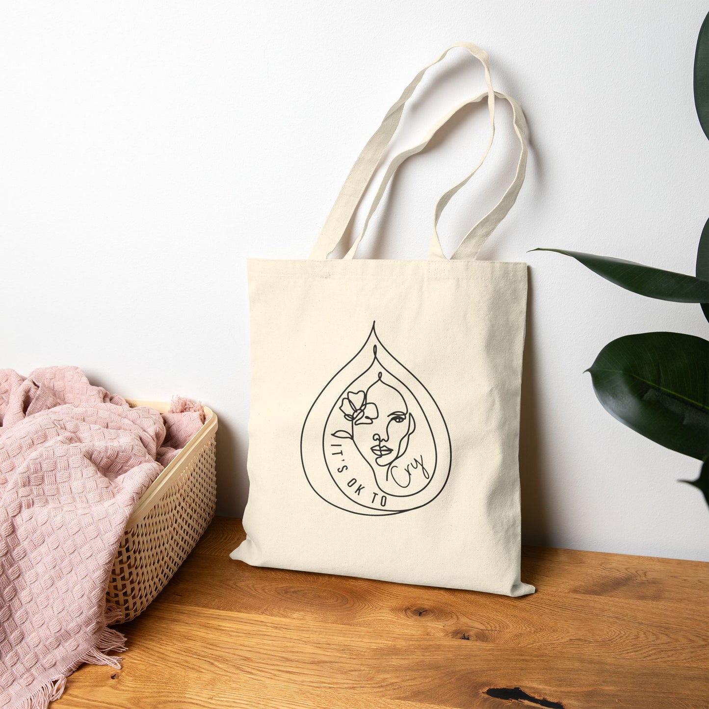 You Matter Cry Cotton Canvas Tote Bag