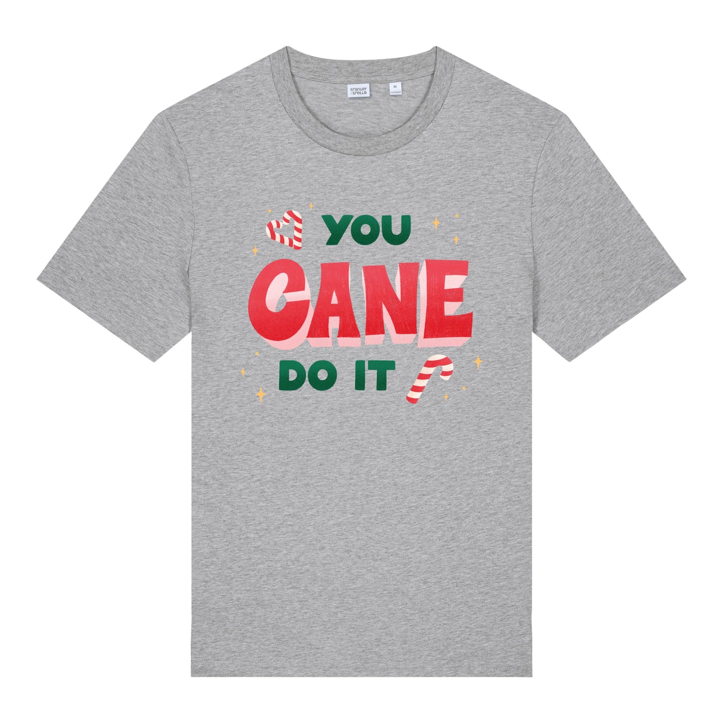 Christmas Unisex You Cane Do It Midweight  Tee