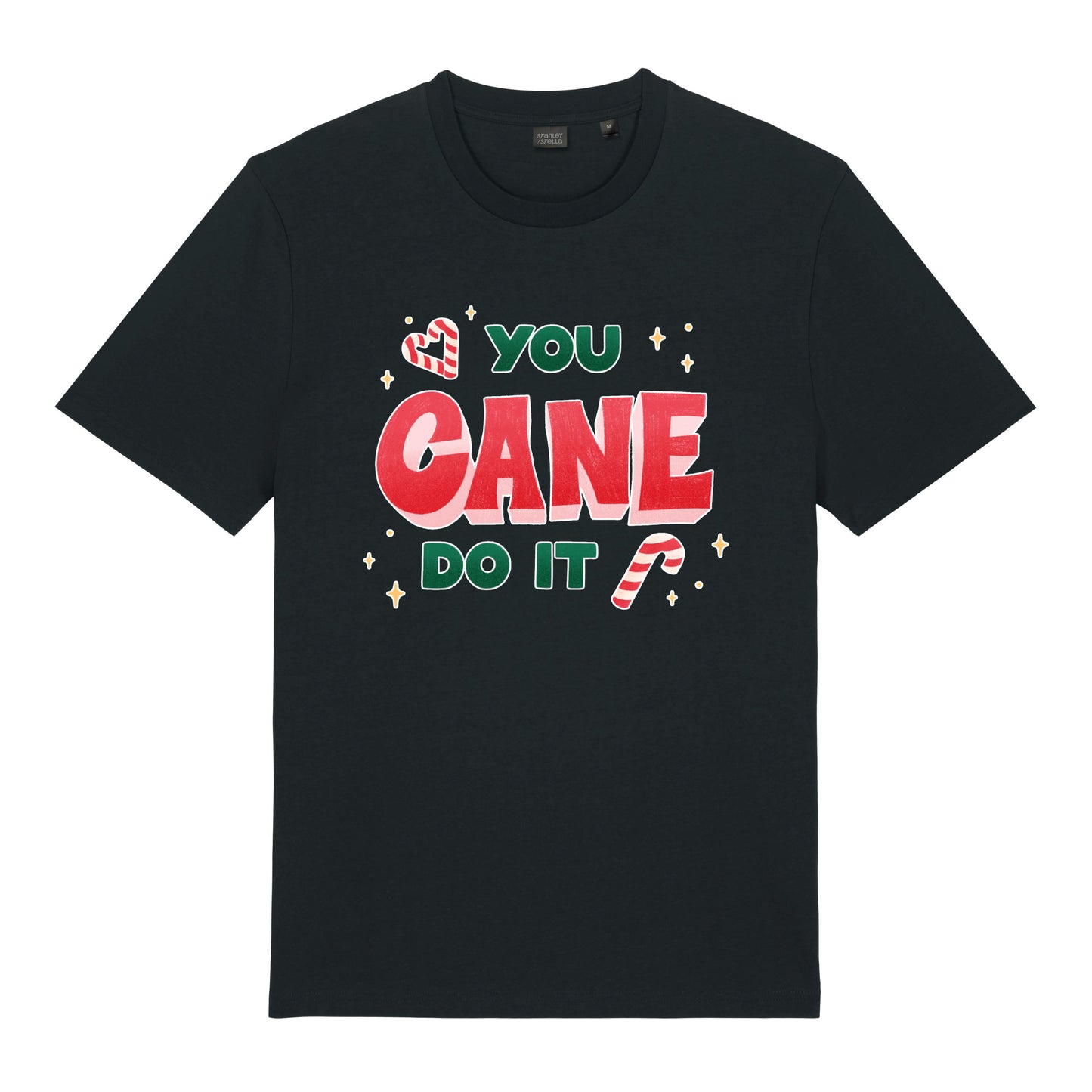 Christmas Unisex You Cane Do It Midweight  Tee