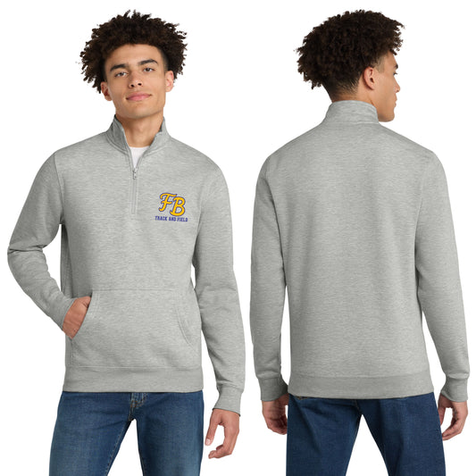 FBHS Track and Field 1/4 Zip Sweatshirt