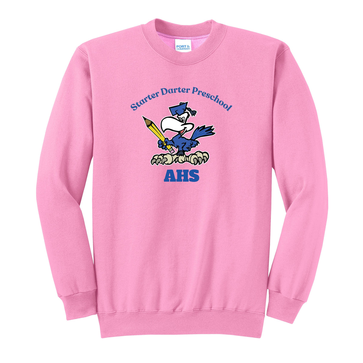 Starter Darter Preschool 2026 Adult Crew Neck Sweatshirt