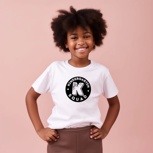 Distressed Number Customizable Grade Short Sleeve Youth and Adult Tee