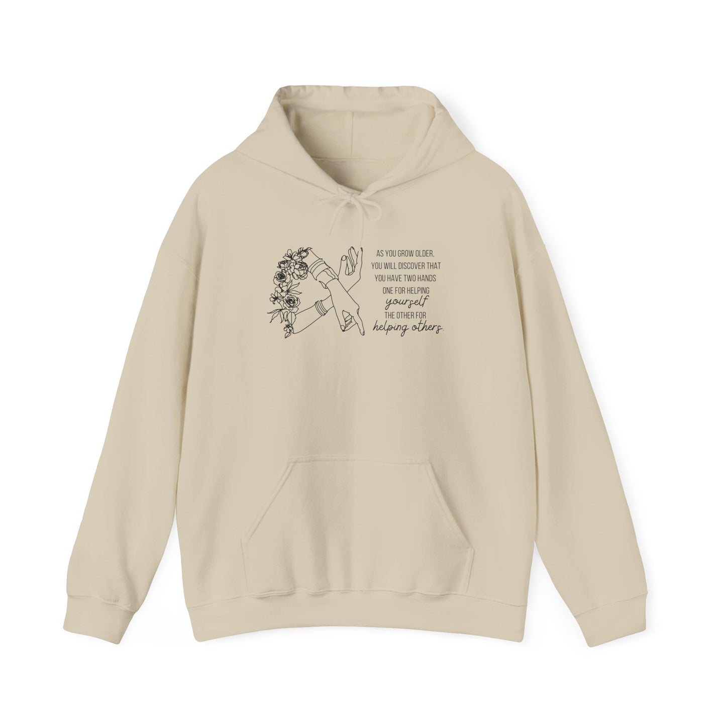 You Matter Hands Unisex Hooded Sweatshirt