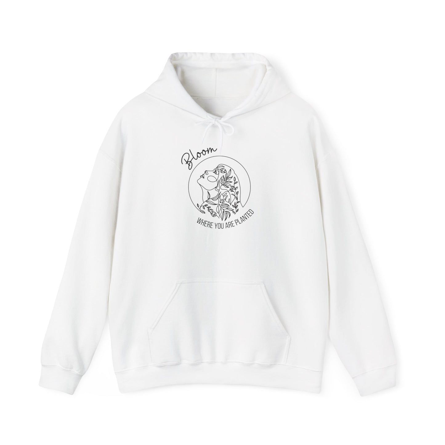 You Matter Bloom Where You Are Planted Unisex Hooded Sweatshirt