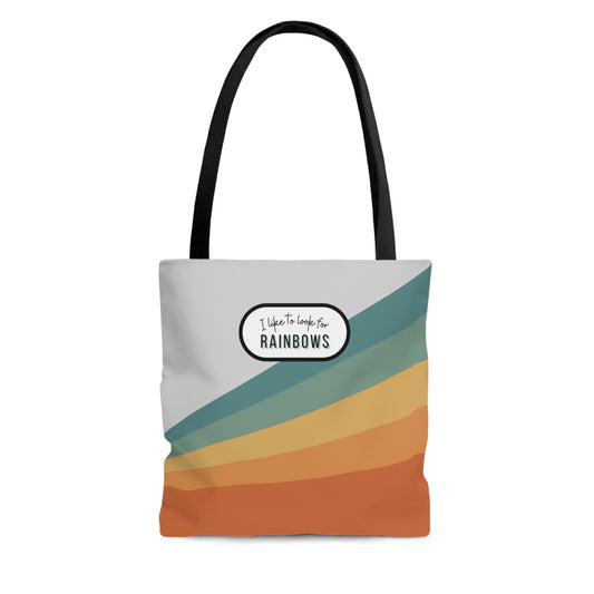 LDS Christian Scripture Church Baptism Kids Tote Bag Rainbow Unisex
