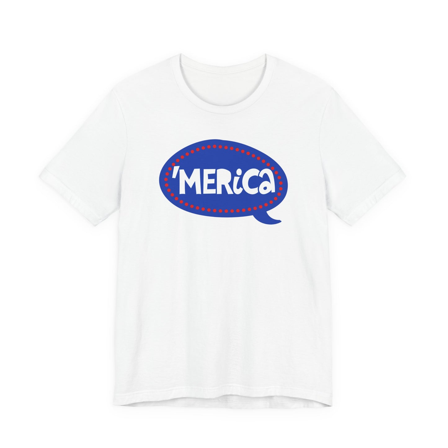 'merica Patriotic Tee — American Flag Graphic Shirt