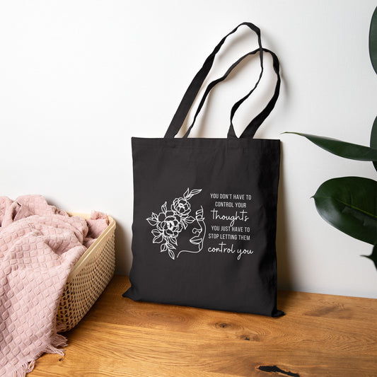 You Matter Thoughts Cotton Canvas Tote Bag